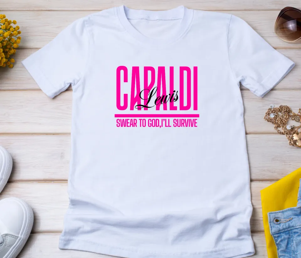 Lewis Capaldi 2025 Tour T-Shirt Unisex Concert Fan Top UK