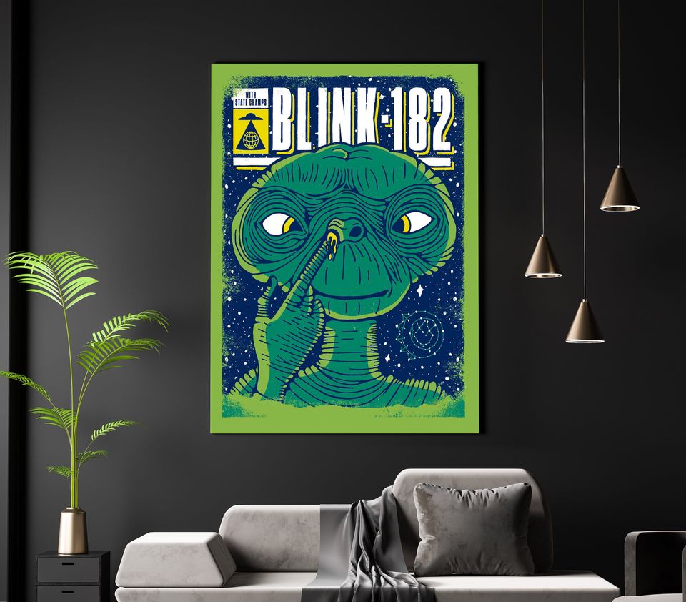 B182 Gig Poster Print, One More Time Tour