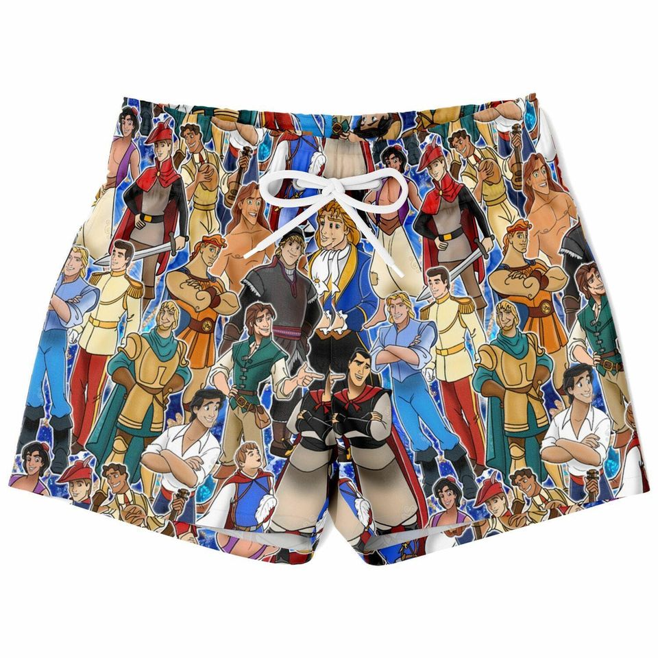 Disney Prince Men's Beach Shorts