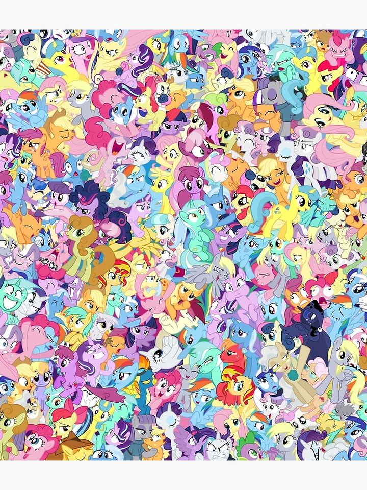 Everypony Mess  Backpack