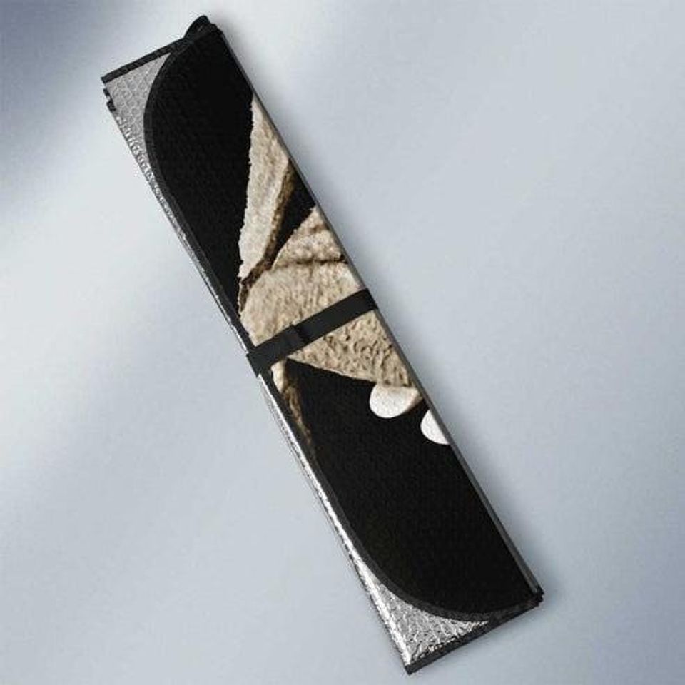 Halloween Characters Car Sunshade, Face Mummy Car Sunshade