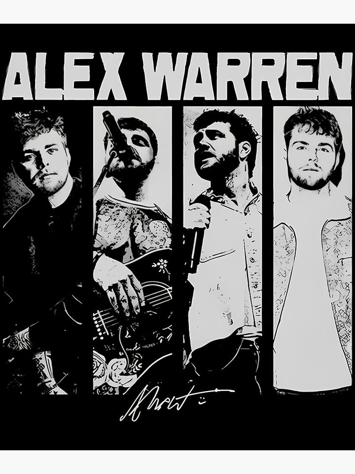 Alex Warren Tour 2025 Poster