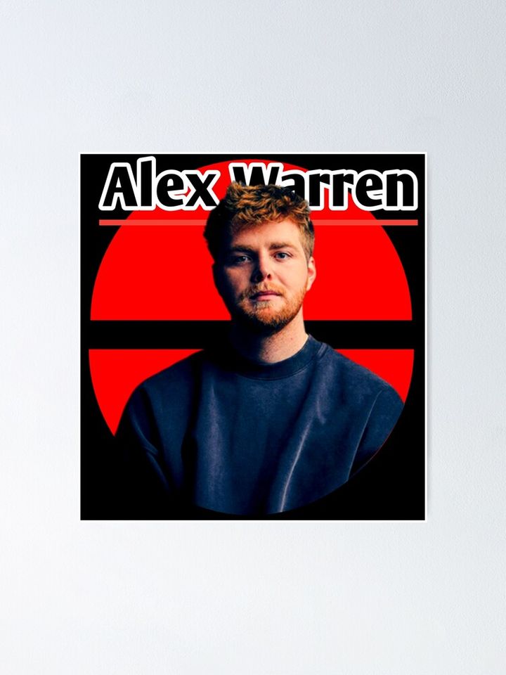 Alex Warren Tour Vintage Poster