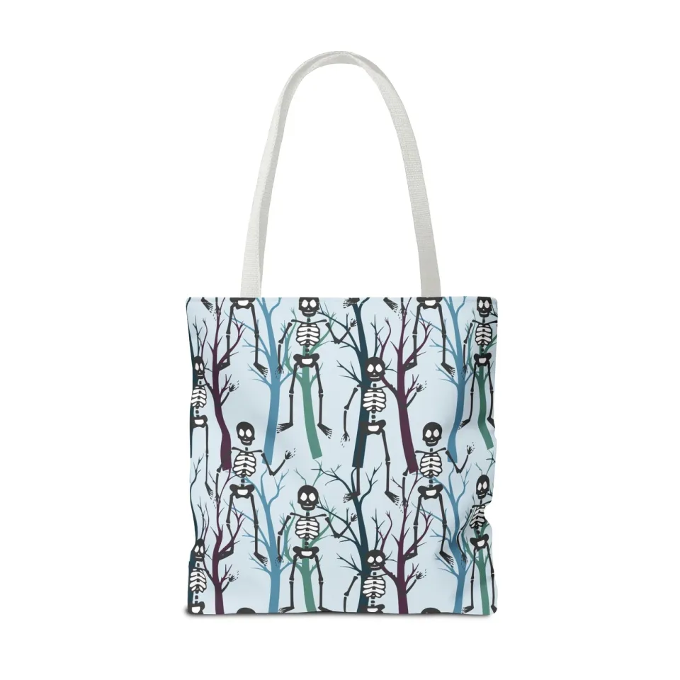 Halloween Skeletons Tote Bag