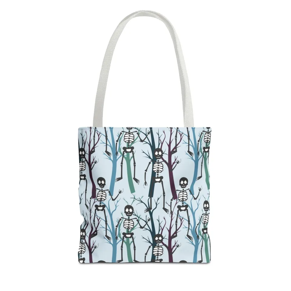 Halloween Skeletons Tote Bag