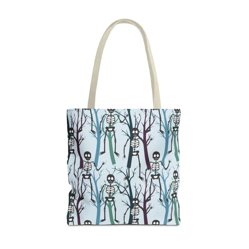 Halloween Skeletons Tote Bag