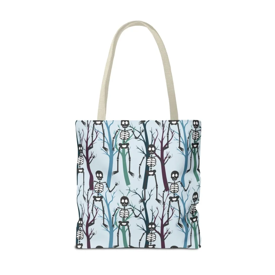 Halloween Skeletons Tote Bag