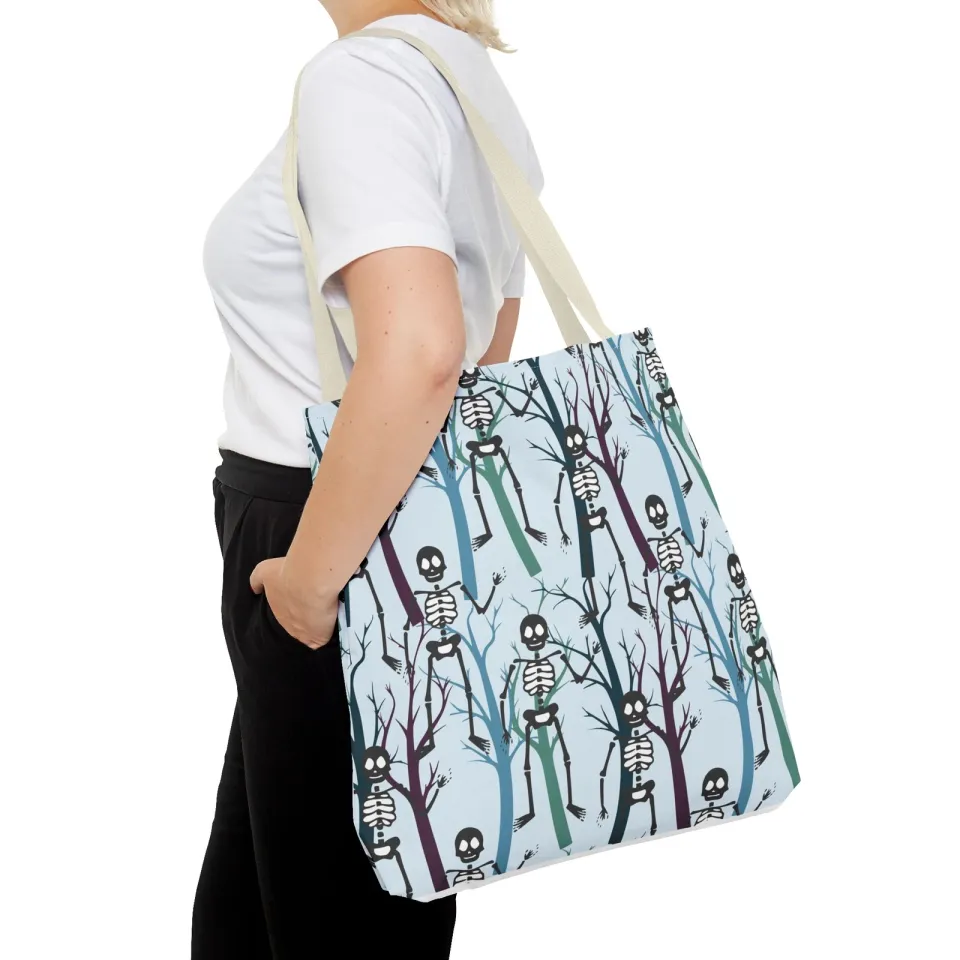 Halloween Skeletons Tote Bag