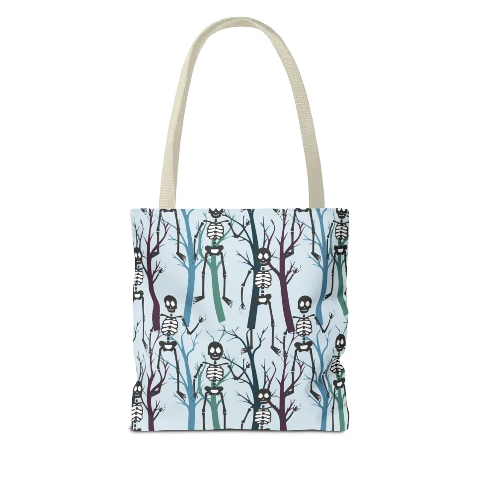 Halloween Skeletons Tote Bag