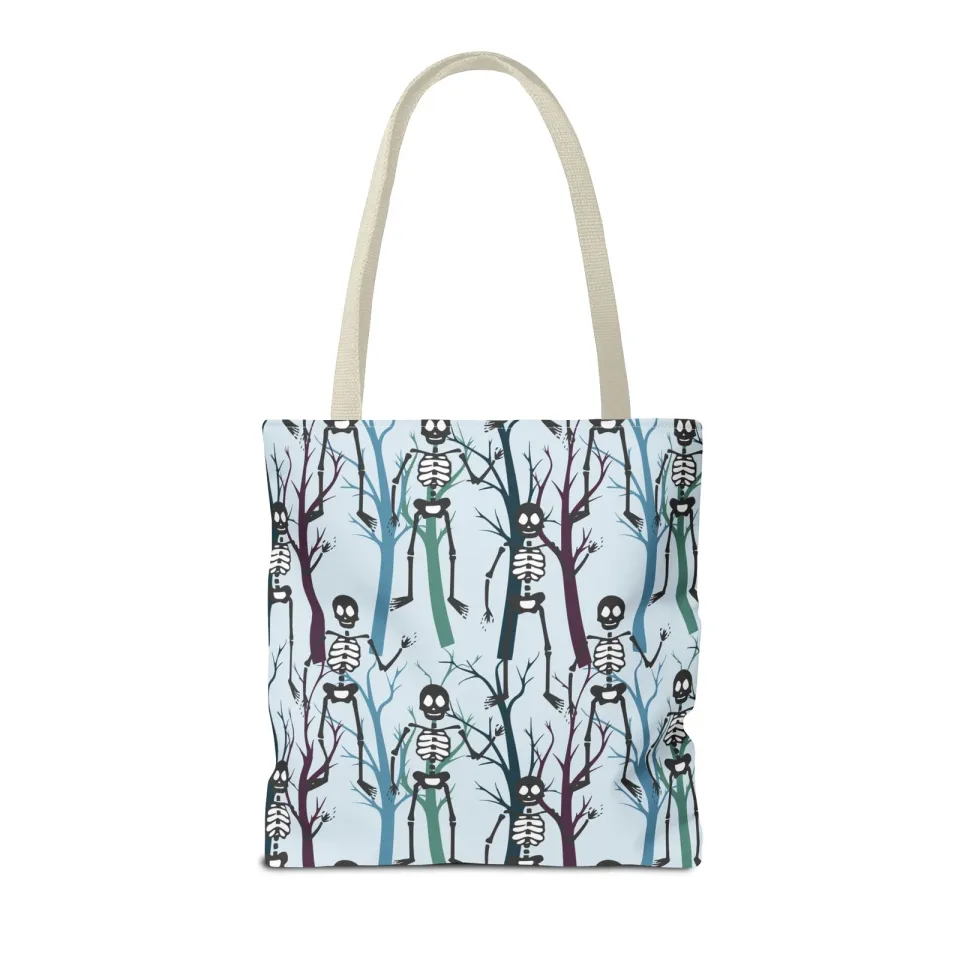 Halloween Skeletons Tote Bag