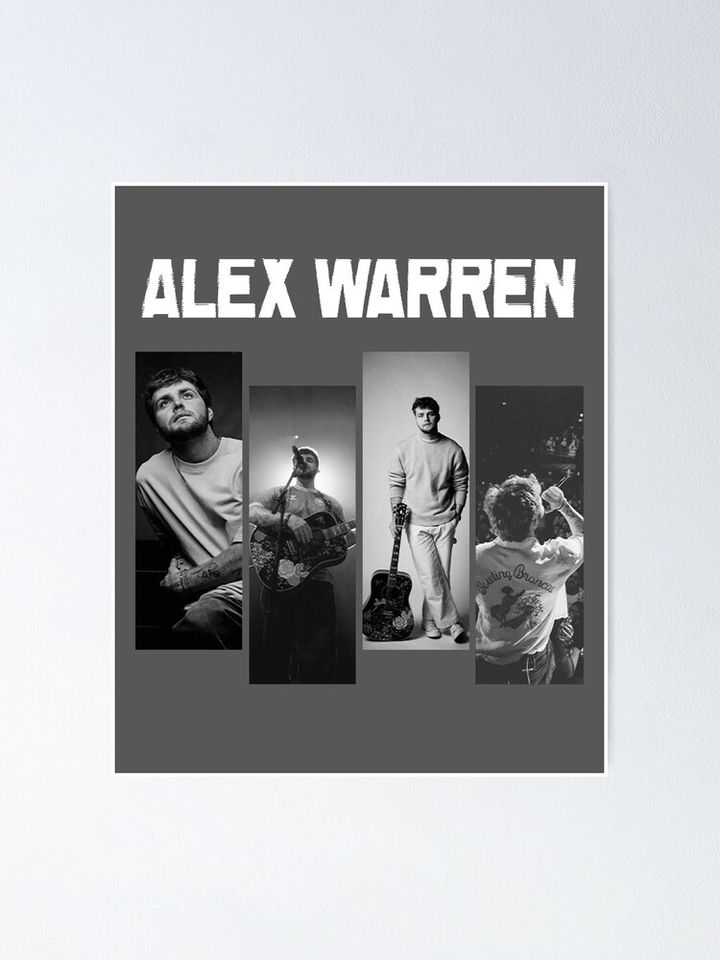 Alex Warren Album Cover Poster Poster