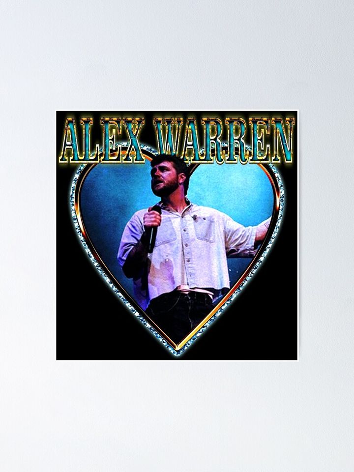 Alex Warren Poster – Aesthetic Wall Art