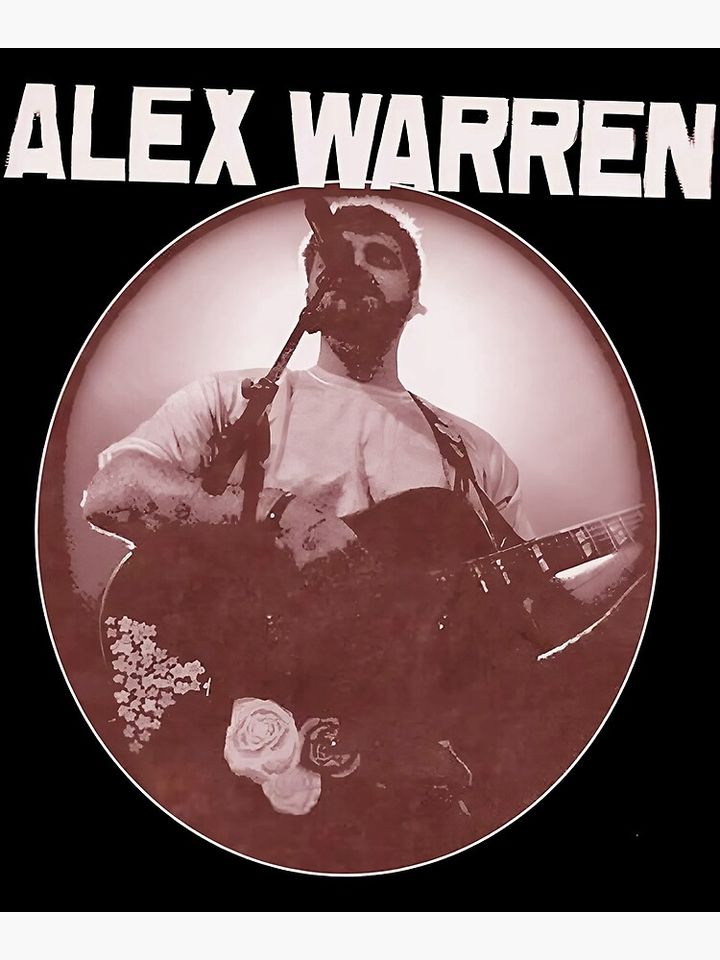 Vintage Alex Warren Tour 2025 Poster