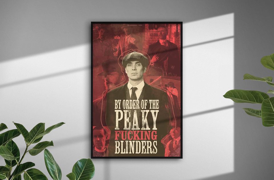 Peaky Blinders Poster | TV Series Poster | Room Decor