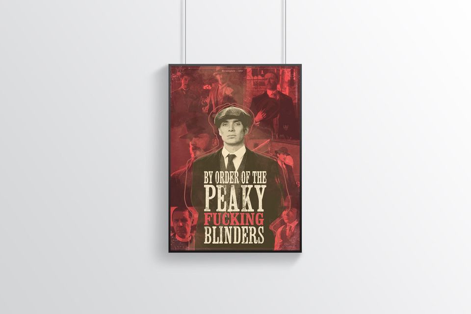 Peaky Blinders Poster | TV Series Poster | Room Decor