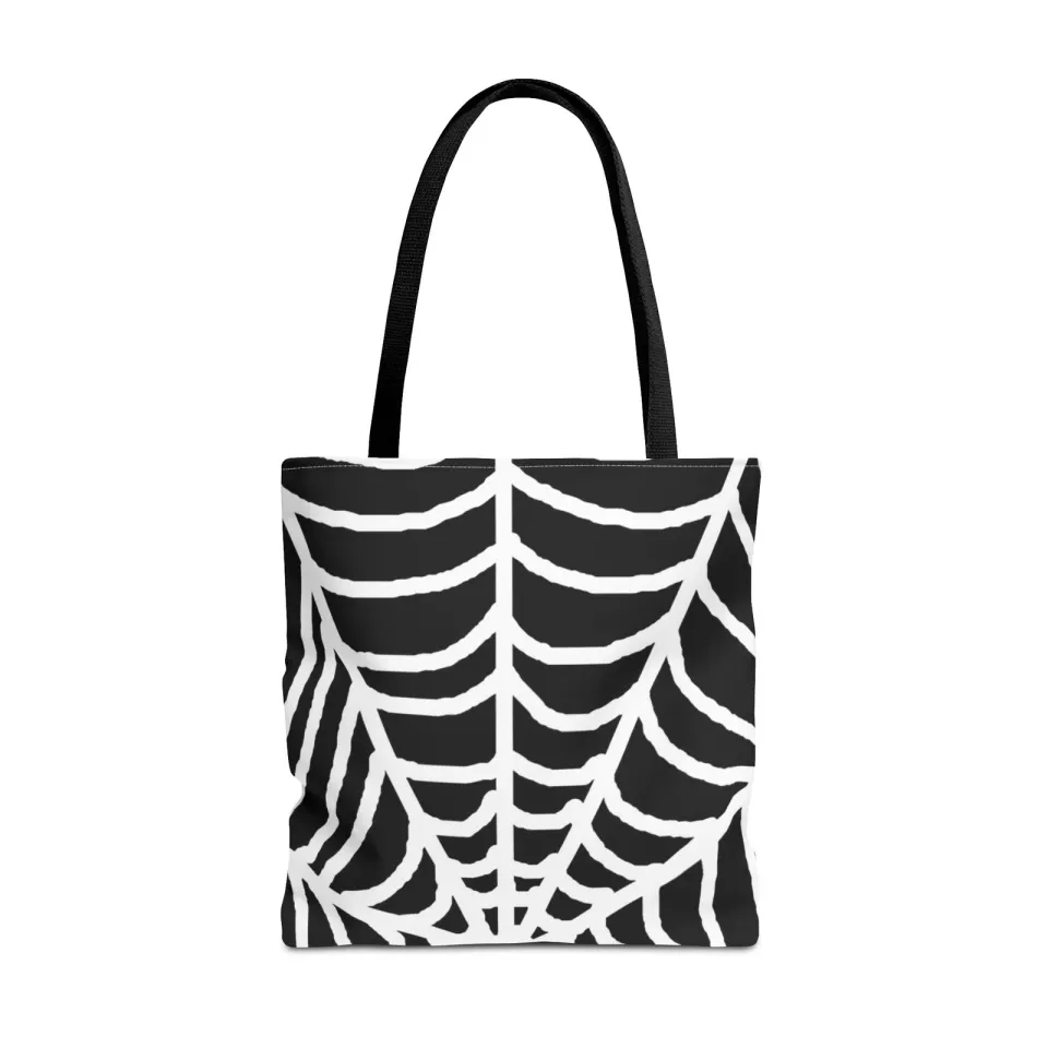 Halloween Spiderweb Tote Bag