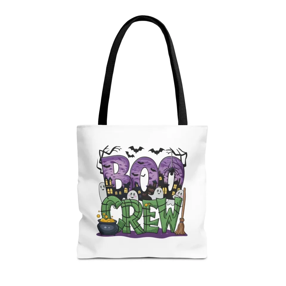 Boo Crew Halloween Tote Bag (AOP)