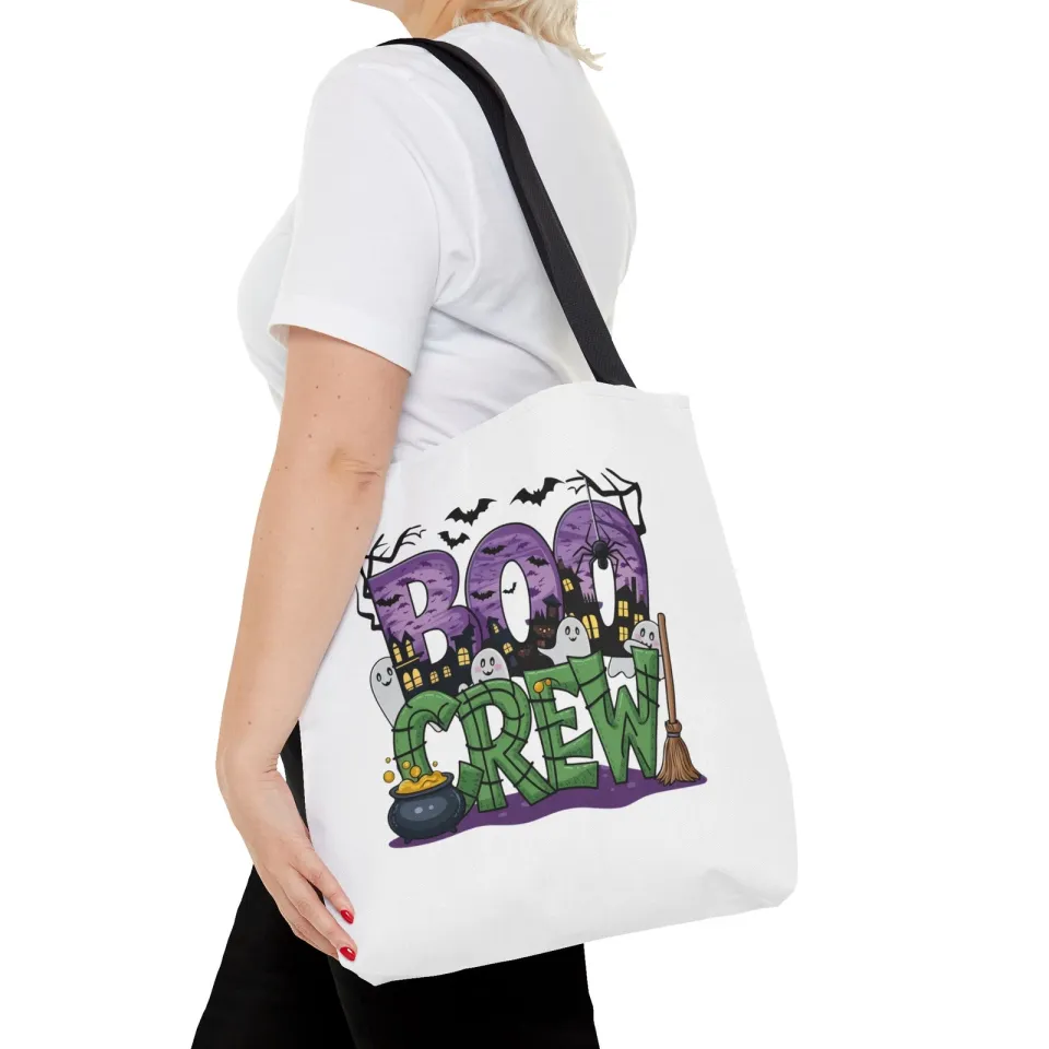 Boo Crew Halloween Tote Bag (AOP)