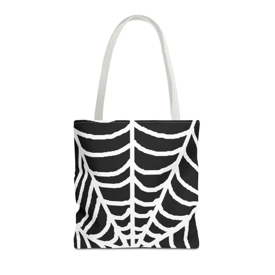 Halloween Spiderweb Tote Bag