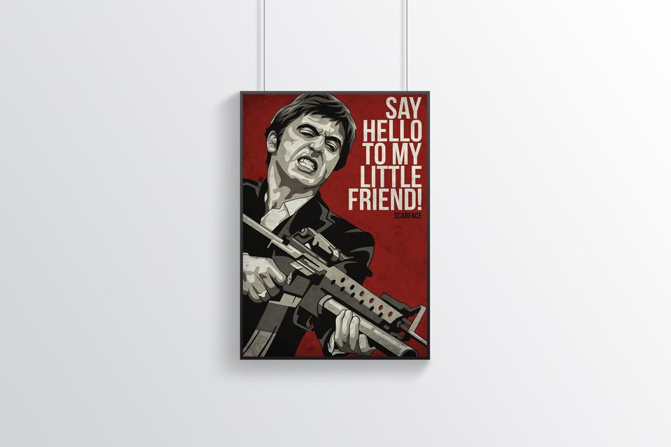 Scarface Poster – Iconic Movie Wall Art