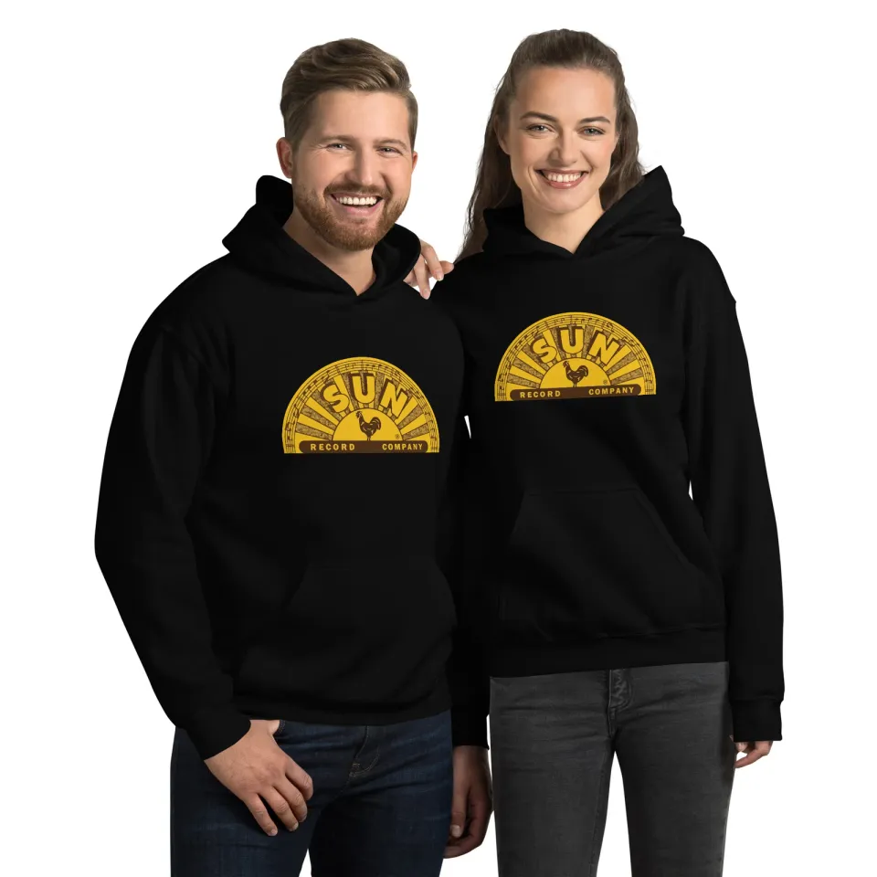 Sun Records-Inspired Traditional Logo Unisex Heavy Blend Hoodie