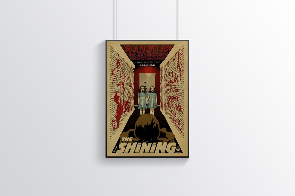 The Shining Poster | Movie Poster | Room Decor | Wall Decor