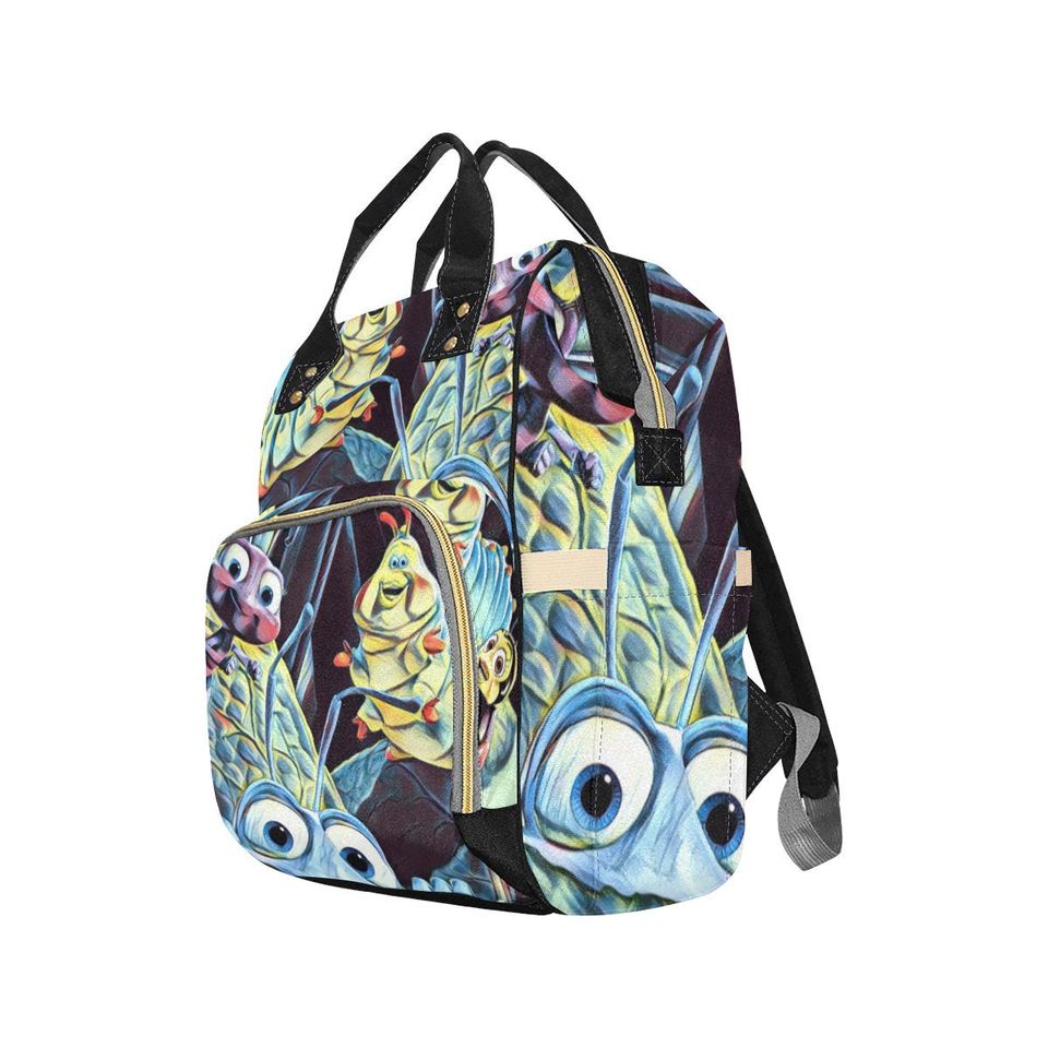 A Bug's Life Diaper Bag Backpack | A Bug's Life Backpack | Disney Diaper Bag | Disney Backpack | A Bug's Life Bag | Disney Diaper Backpack |