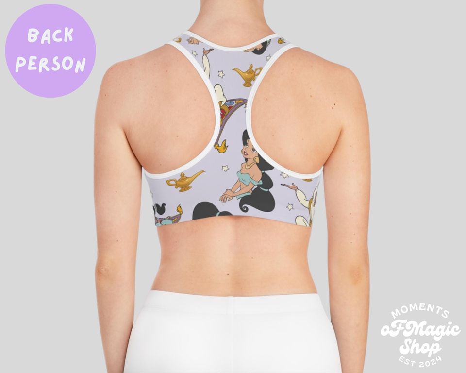 Jasmine Disney Sports Bra