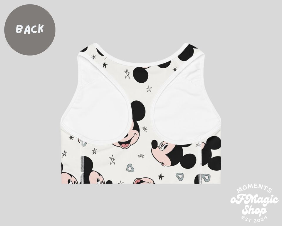 Mickey Mouse Disney Sports Bra