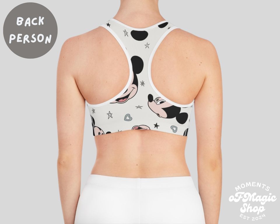 Mickey Mouse Disney Sports Bra