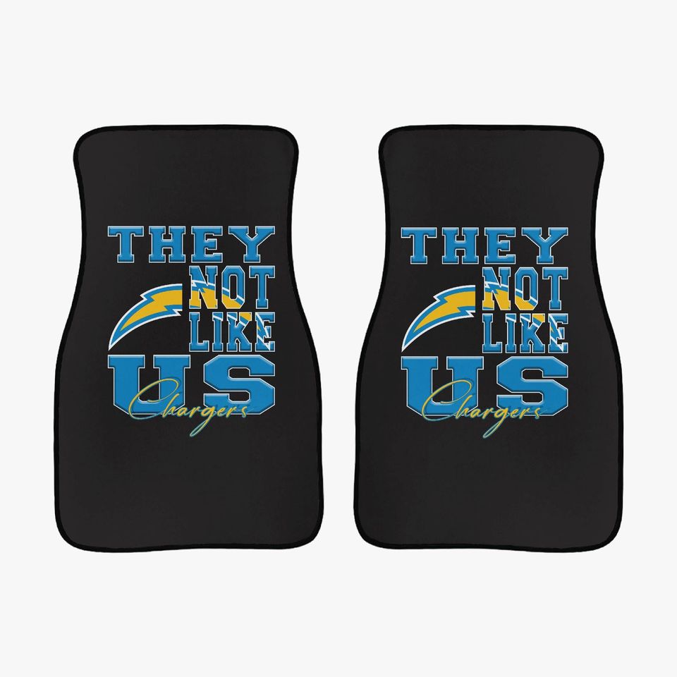 Charge Car Floor Mats - 2Pcs