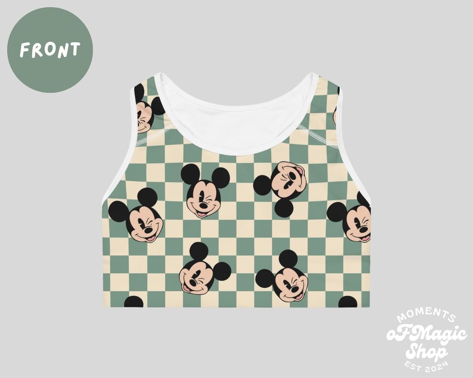 Mickey Mouse Sports Bra