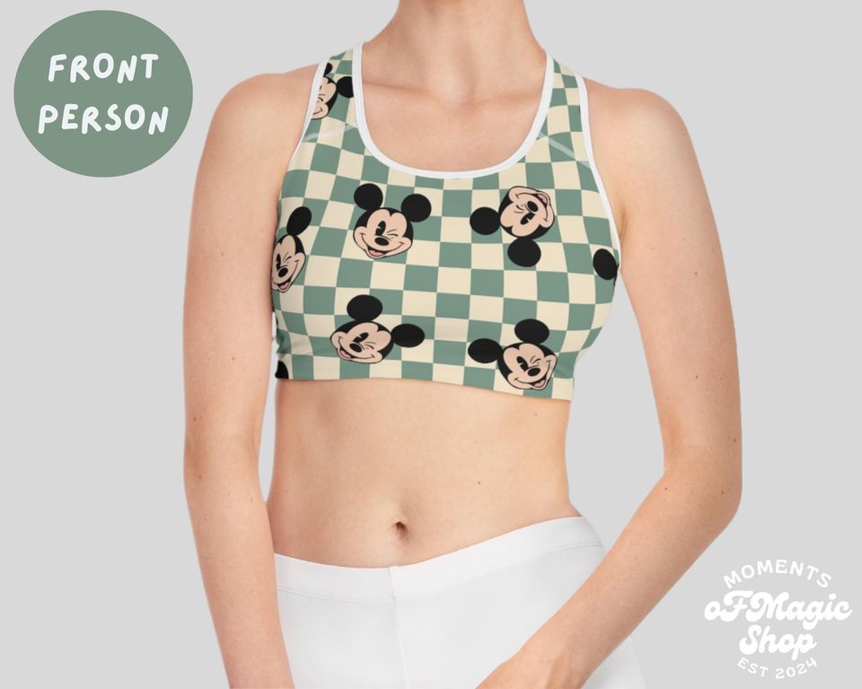 Mickey Mouse Sports Bra