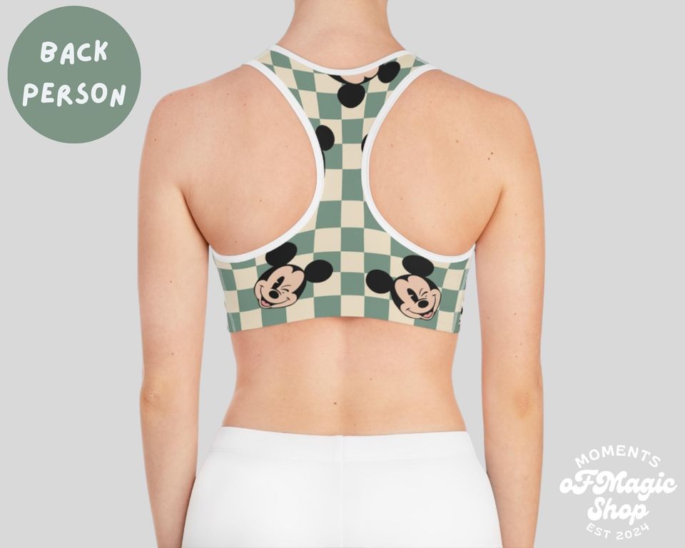 Mickey Mouse Sports Bra