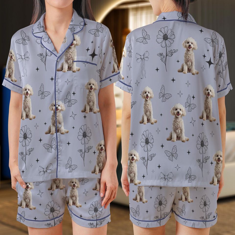 Custom Face Pajama Set: Personalized Photo Pajamas, Birthday Gift