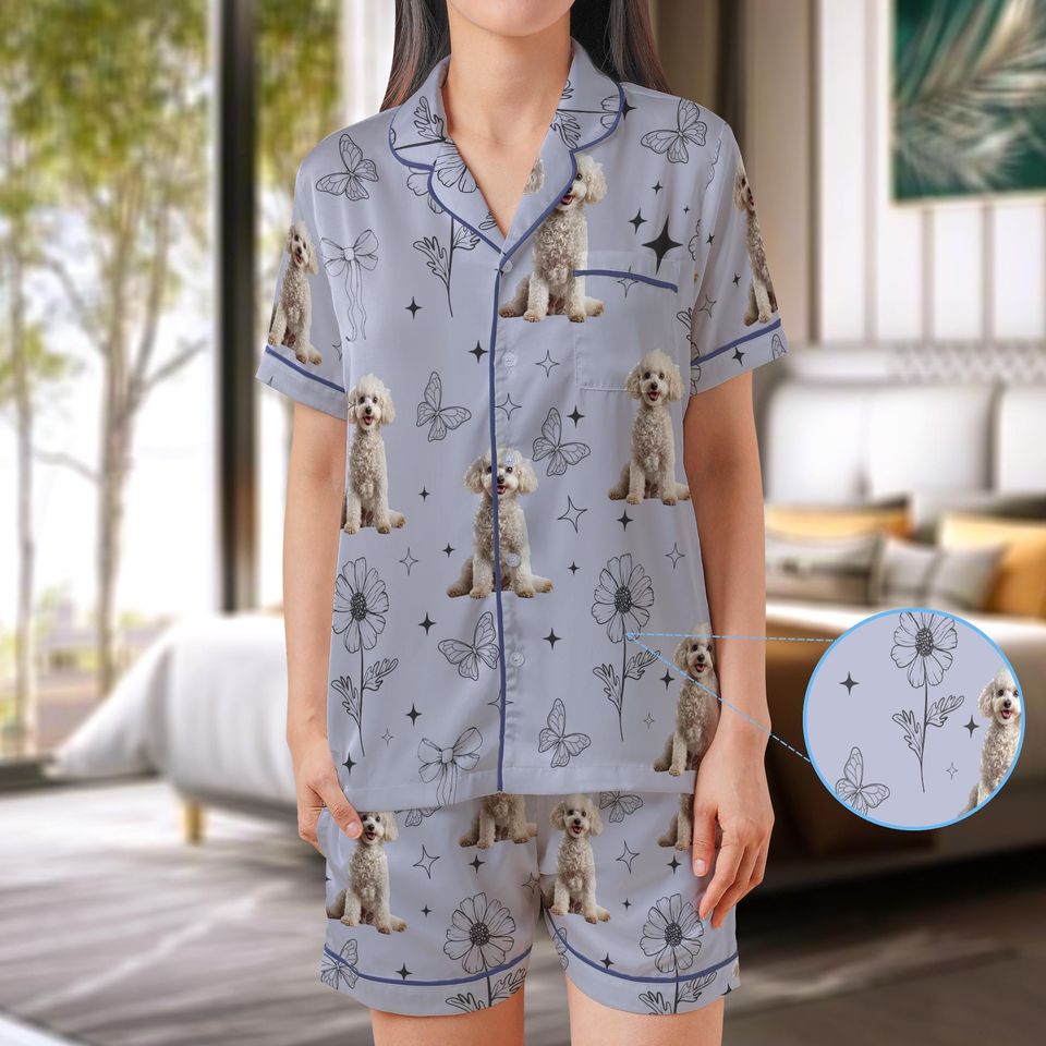 Custom Face Pajama Set: Personalized Photo Pajamas, Birthday Gift