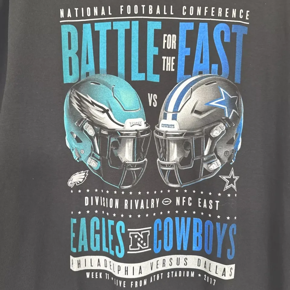 NEW DALLAS COWBOYS GAME DAY SHIRT ~Eagles vs Cowboys