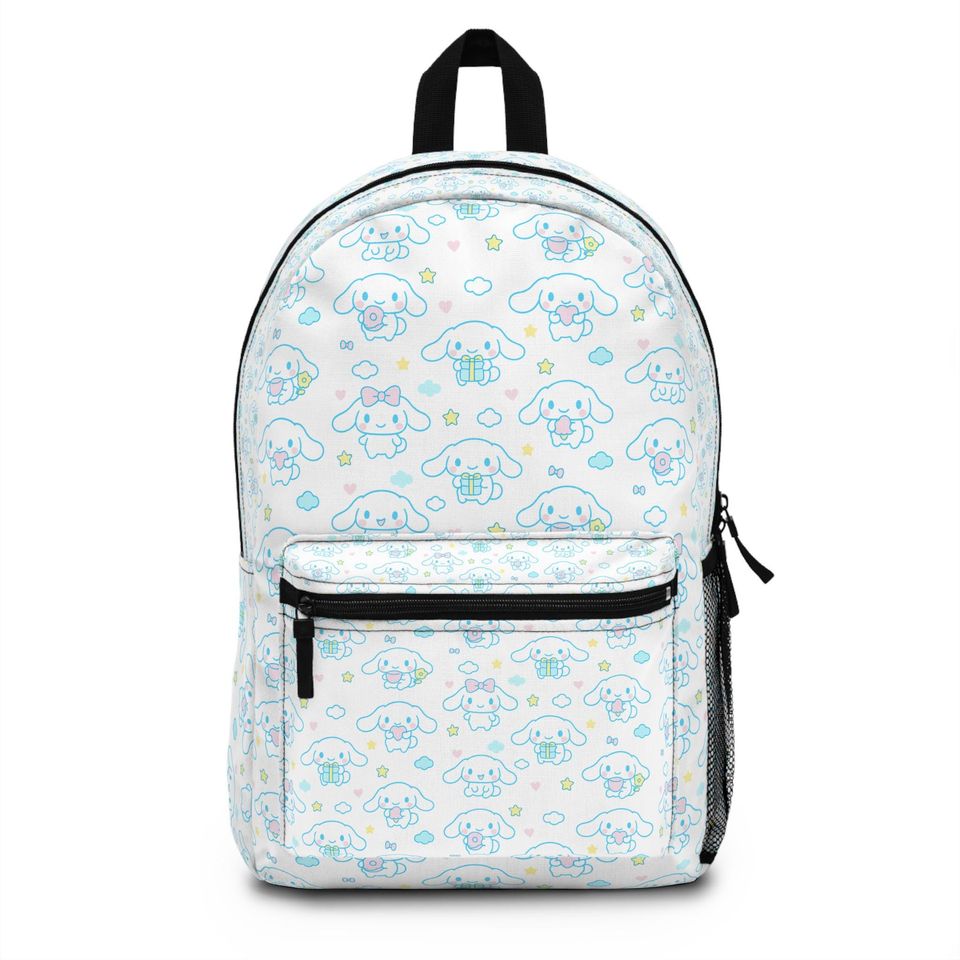 Cute Cinnamoroll Backpack, School Bag, Gift for Anime Fans