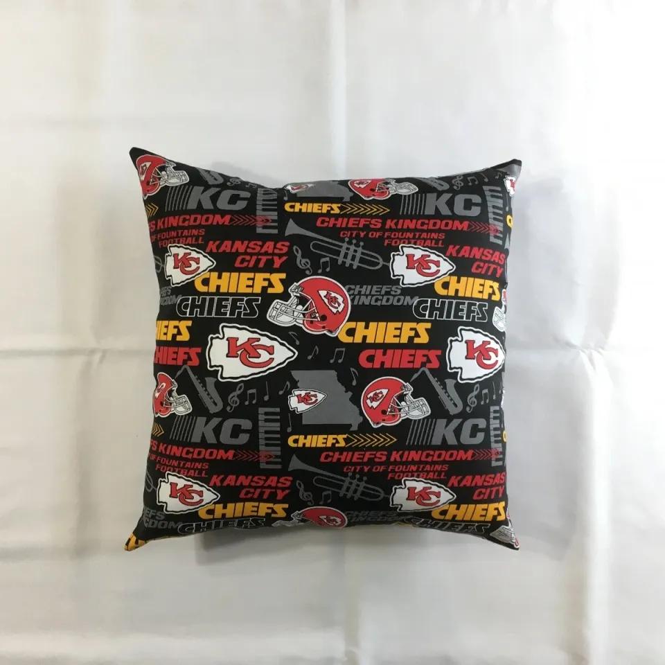 football KANSAS CITY CHIEFS PILLOW