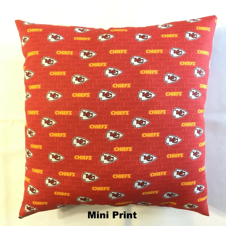 football KANSAS CITY CHIEFS PILLOW
