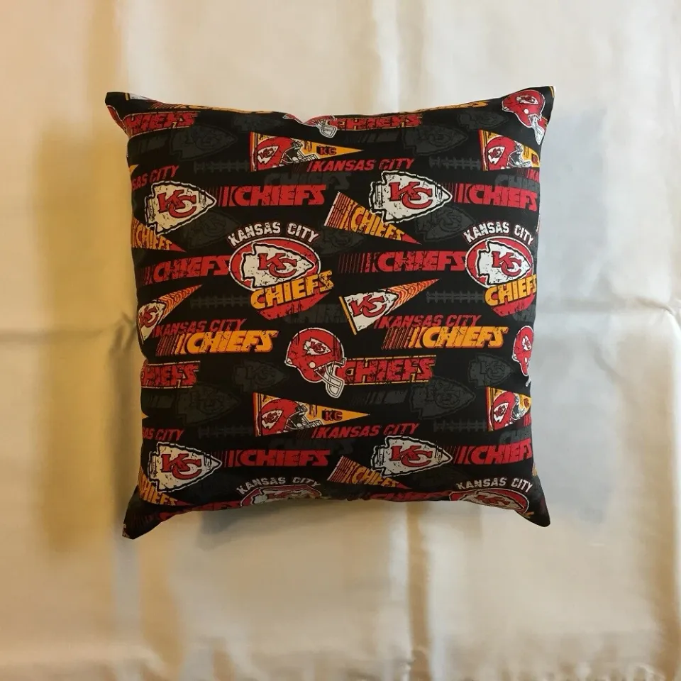 football KANSAS CITY CHIEFS PILLOW
