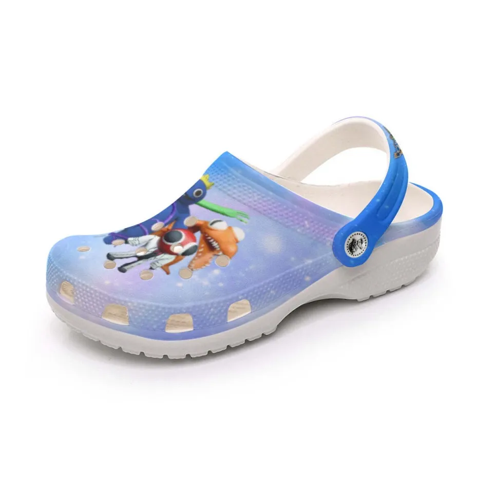 Adult Rainbow Friends Clogs Sandals
