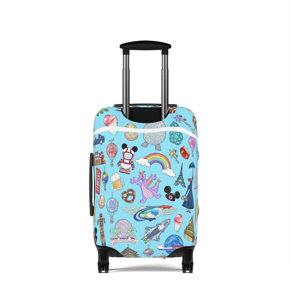 Epcot Disney Luggage Cover