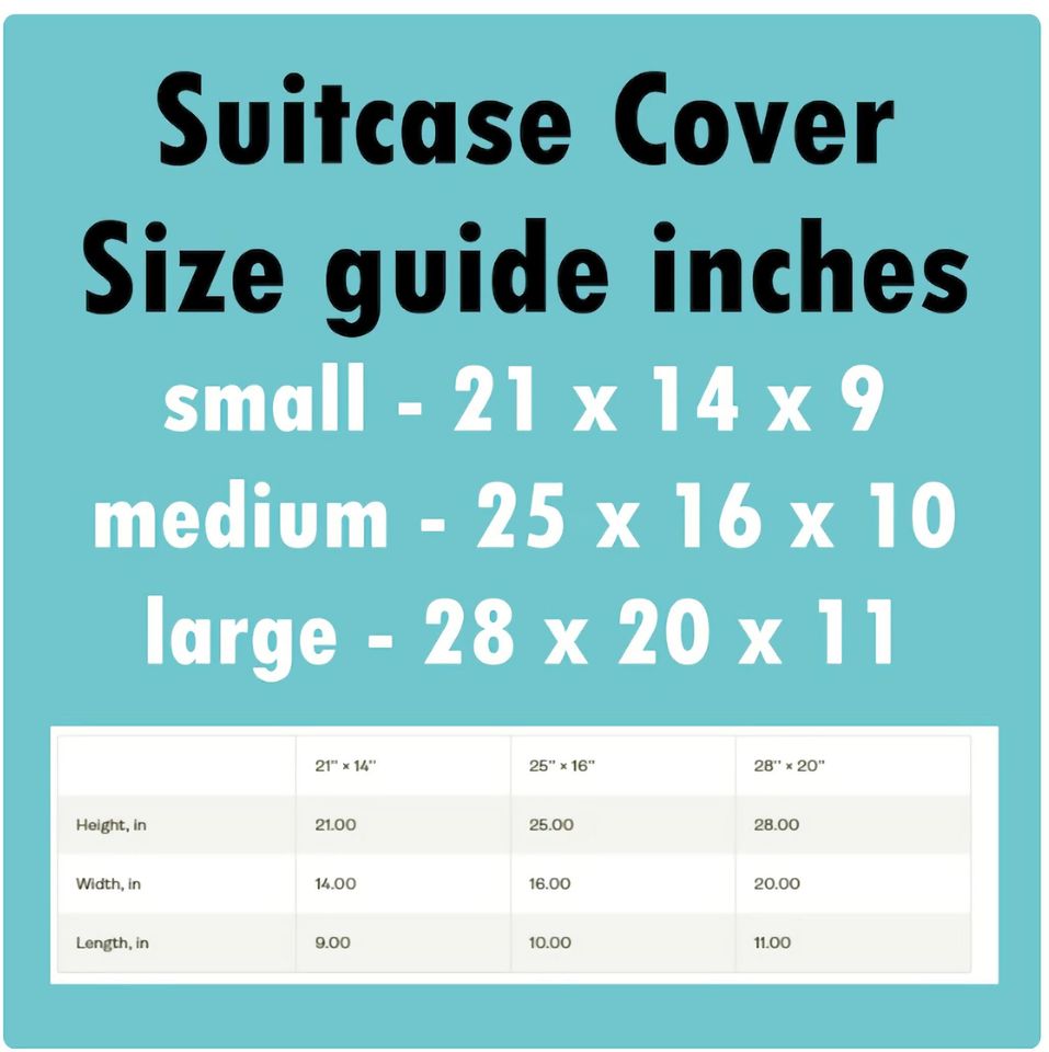 Epcot Disney Luggage Cover