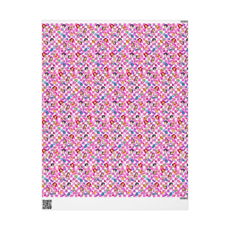 K pop Demon Hunter Huntrix Wrapping Papers