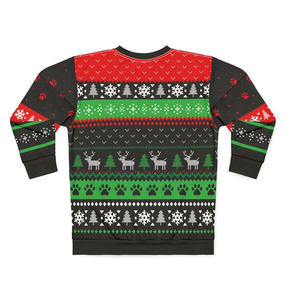 Cat Mom Christmas Ugly Sweater