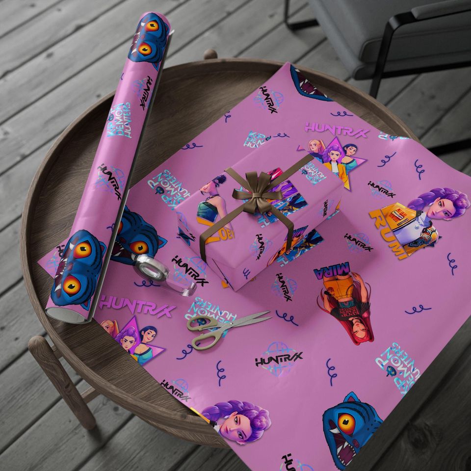 Huntrix Demon Hunters Gift Wrap