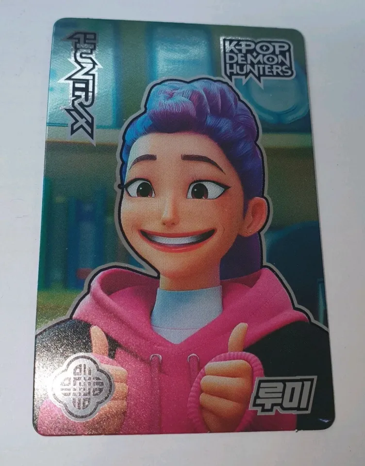 KPOP DEMON HUNTERS CARD Huntrix Rumi Acrylic Card
