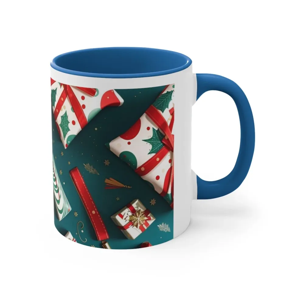Accented Holiday Coffee Mug