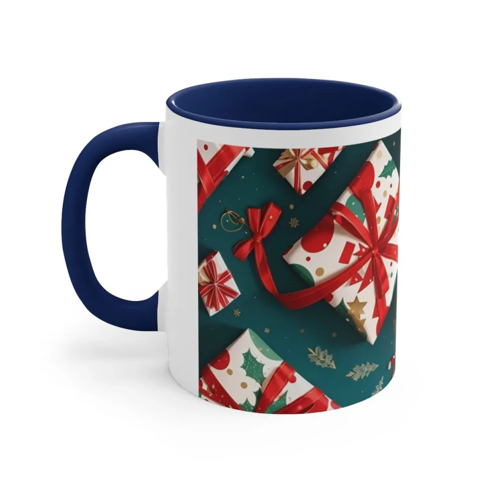 Accented Holiday Coffee Mug